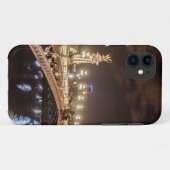 夜のパリフランスのアレキサンダー3橋 Case-Mate iPhoneケース (裏面(横))