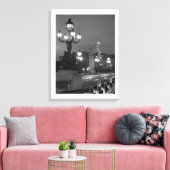 夜のパリ キャンバスプリント (インサイチュ (リビング))