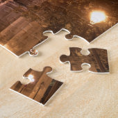 夜のパルマ・デ・マヨルカ大聖堂 – スペイン ジグソーパズル (側面)