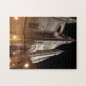 夜のパルマ・デ・マヨルカ大聖堂 – スペイン ジグソーパズル (横)