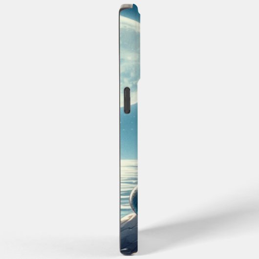 夜のビーチの人魚 Case-Mate iPhoneケース (裏面 / 右)