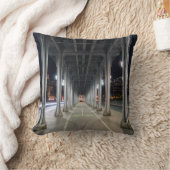 夜のビール・アケイム橋 - フランス パリ クッション (ブランケット)