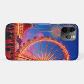 夜のフェスティバル照明デザイン Case-Mate iPhoneケース (裏面(横))