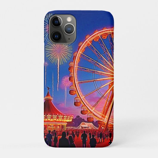 夜のフェスティバル照明デザイン Case-Mate iPhoneケース (裏)