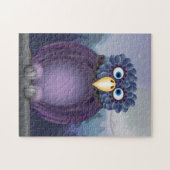 夜のフクロウ ジグソーパズル (横)