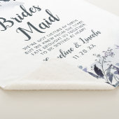 夜のフローラから花嫁引用文 シェルパブランケット (3/4)