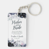 夜のフローラの母への花嫁引用文 キーホルダー (裏面)
