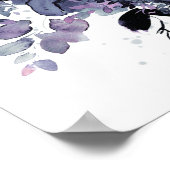 夜のフローラは披露宴標識の後ずっと幸せに ポスター (角)