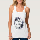 夜のフローラリース母の新郎 タンクトップ (正面)