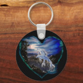 夜のベイ,ドルフィンラブ キーホルダー (正面)