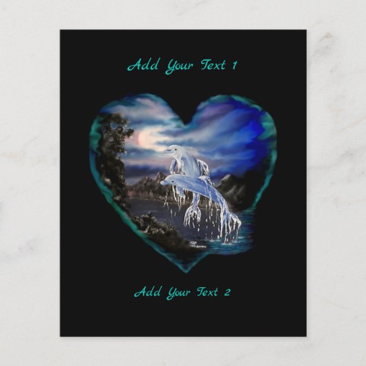 夜のベイ，ドルフィンラブ チラシ (正面)