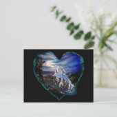 夜のベイ，ドルフィンラブ ポストカード (スタンド正面)