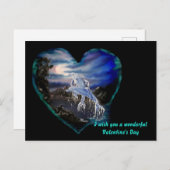 夜のベイ,ドルフィンラブ ポストカード (正面/裏面)