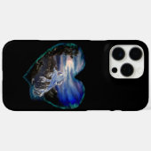 夜のベイ,ドルフィンラブ Case-Mate iPhoneケース (裏面 (横))