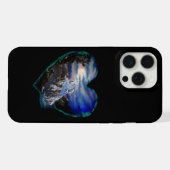 夜のベイ，ドルフィンラブ iPhoneケース (裏面横)