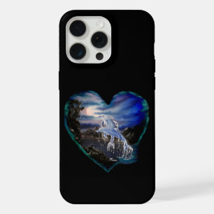 夜のベイ，ドルフィンラブ iPhone 15 PRO MAXケース