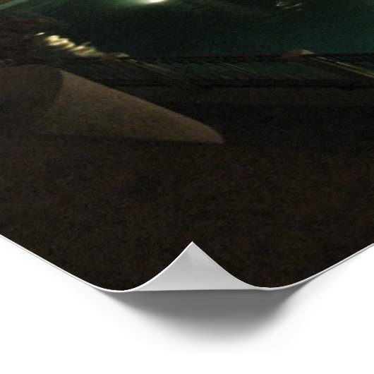 夜のベネチア ポスター (角)