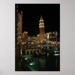 夜のベネチア ポスター
