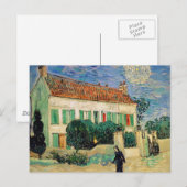 夜のホワイトハウス – ビンセント・ヴァン・ゴッホ ポストカード (正面/裏面)