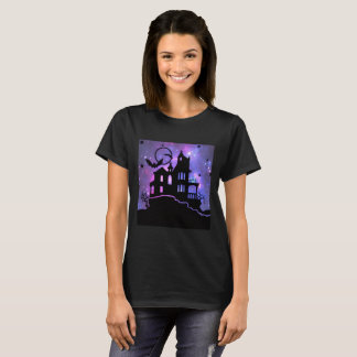 夜のホーンテッドハウス Tシャツ