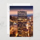 夜のボストンの概要 ポストカード (正面/裏面)