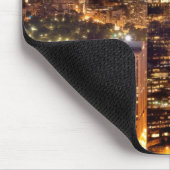 夜のボストンの概観 マウスパッド (コーナー)