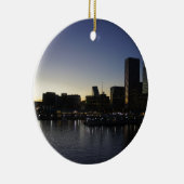 夜のボルチモア セラミックオーナメント (右)