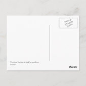 夜のボルドー ポストカード (裏面)