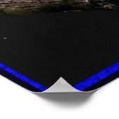 夜のポスターに虎 ポスター (角)