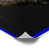 夜のポスターに虎 ポスター (角)