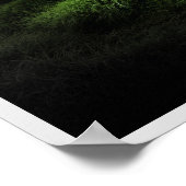 夜のポスターのufoとフィールドの子供 ポスター (角)