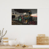 夜のポス表現タ ポスター (キッチン)