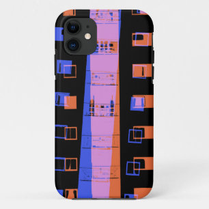夜のマンション iPhone 11 ケース