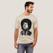 夜のライオン Tシャツ (正面フル)