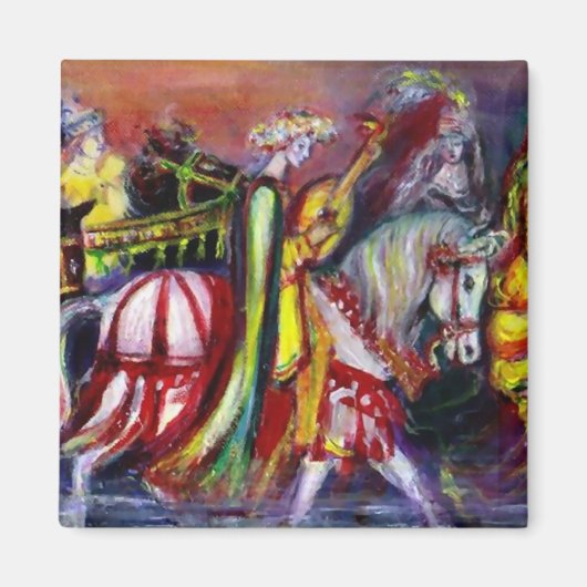 夜のライダー詳細 マグネット (正面)