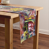 夜のライダー ショートテーブルランナー (インサイチュ)