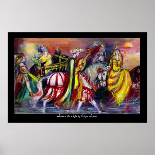 夜のライダー ポスター (正面)