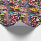 夜のライダー ラッピングペーパー (角)