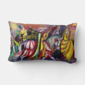 夜のライダー ランバークッション (裏面)