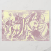 夜のライダー 便箋 (正面)