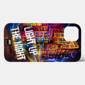 夜のライトアップ1 – 鮮やかな色のiPhoneケース Case-Mate iPhoneケース (裏面 (横))