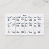 夜のラスベガス 名刺 (裏面)