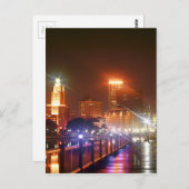 夜のリシティ·ビューティフル·プロビデンス-うわっ！ ポストカード (正面/裏面)