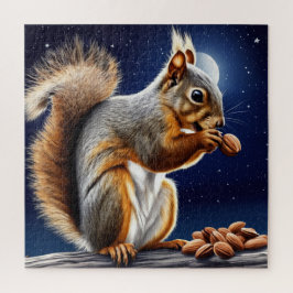 夜のリス ジグソーパズル