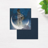 夜のルナの女神が星を散乱 (デスク)