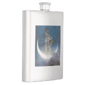 夜のルナの女神が星を散乱 フラスク (右)