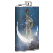 夜のルナの女神が星を散乱 フラスク (右)