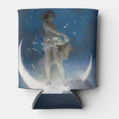 夜のルナの女神が星を散乱 缶クーラー (正面)