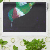 「夜のルビスロート」キッチンタオル キッチンタオル (折り畳み)