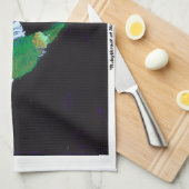 「夜のルビスロート」キッチンタオル キッチンタオル (四つ折り)